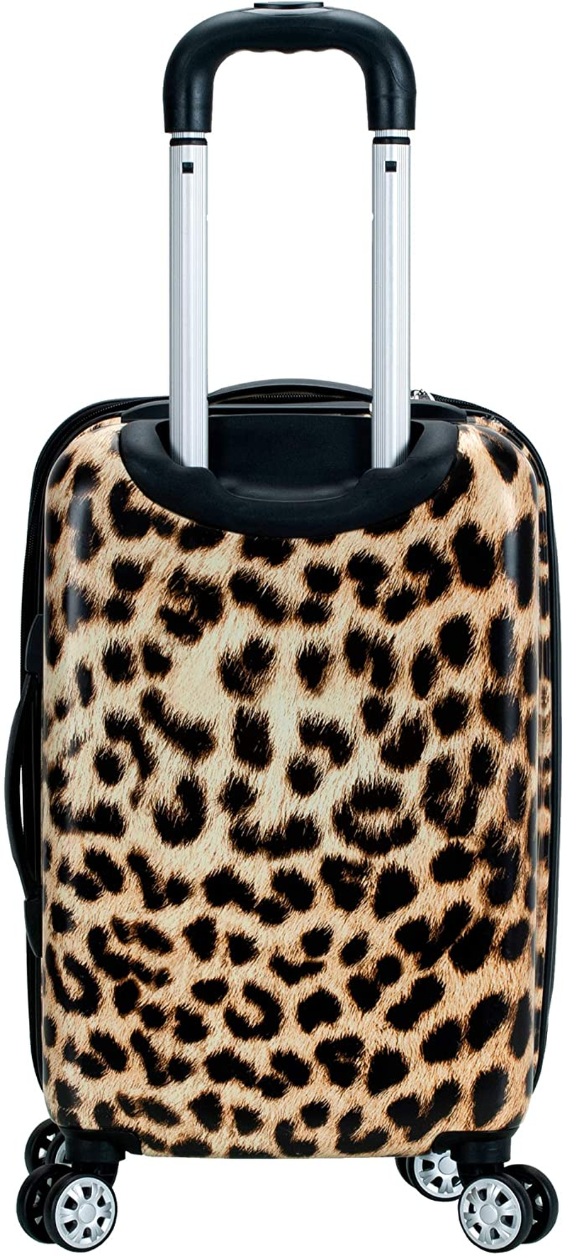 Rockland Luggage 3 Piece Upright Set, Leopard, Medium image number 2