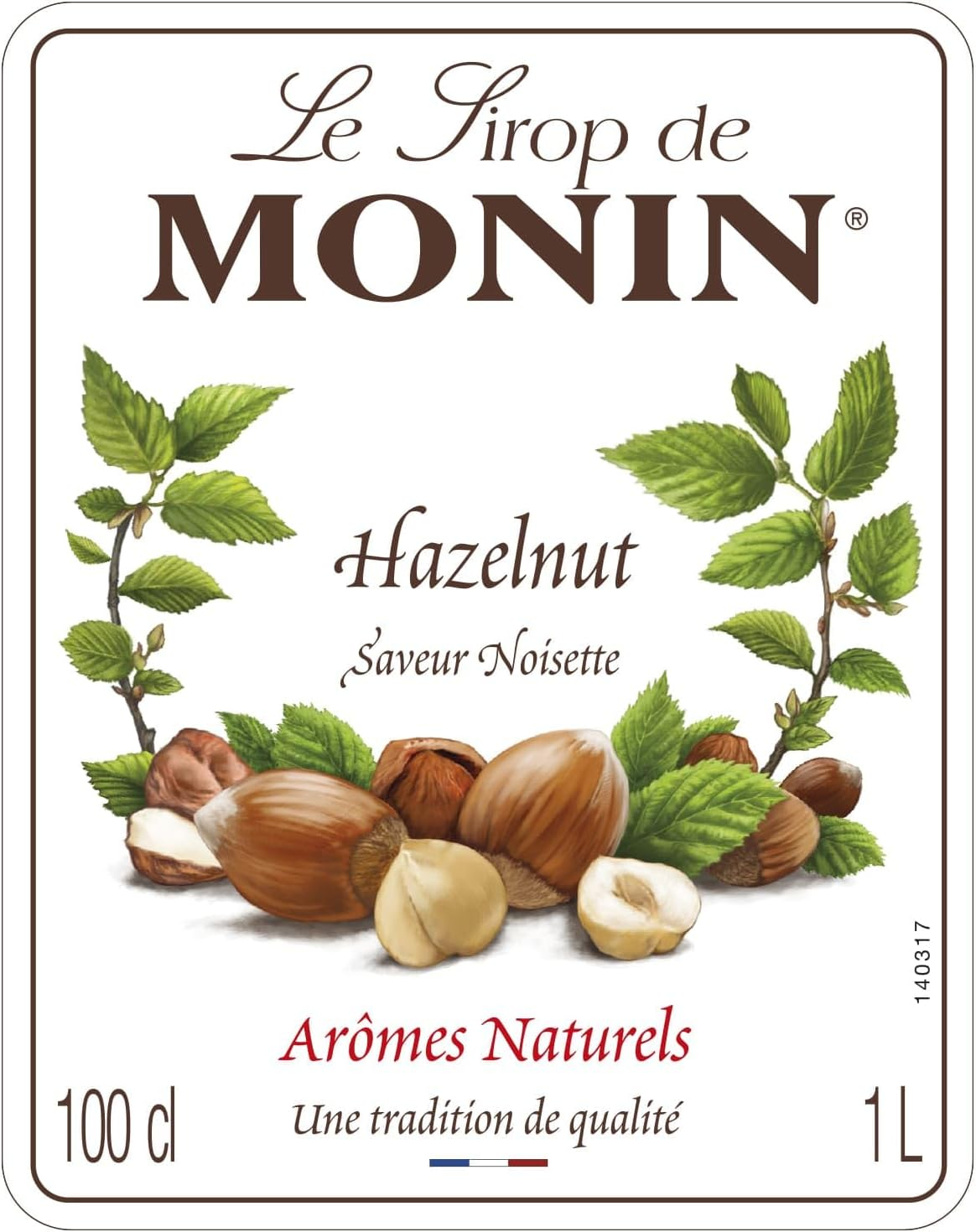 Monin Syr Hazelnut 1L Pet