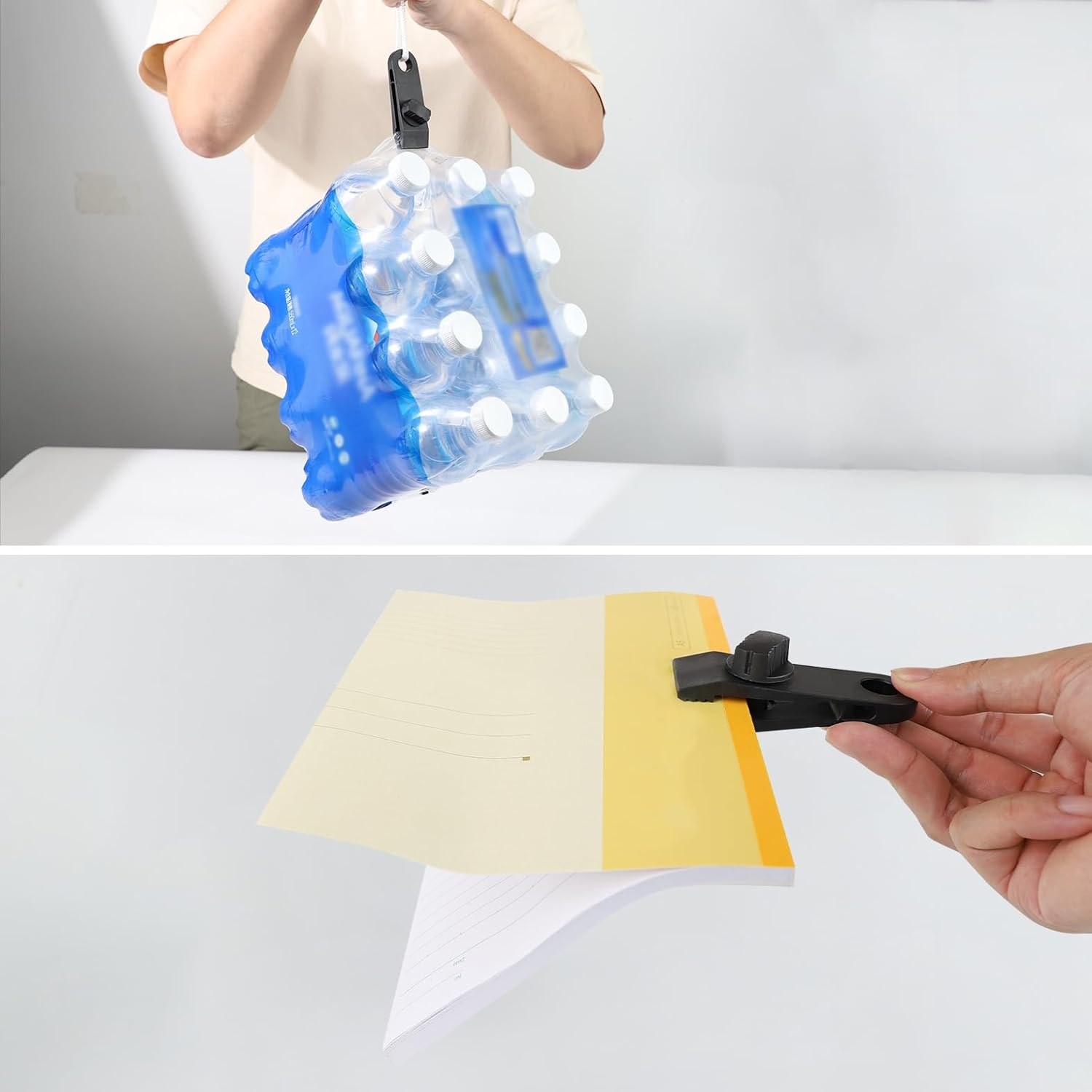 Henglisam Tarp Clips, Heavy Duty Lock Grip, Clamps Withstand 60Mph Strong Wind Fit for Awnings, Outdoor Camping, Caravan Canopies, Car Covers, Swimming Pool Covers (10 Pcs) image number 5