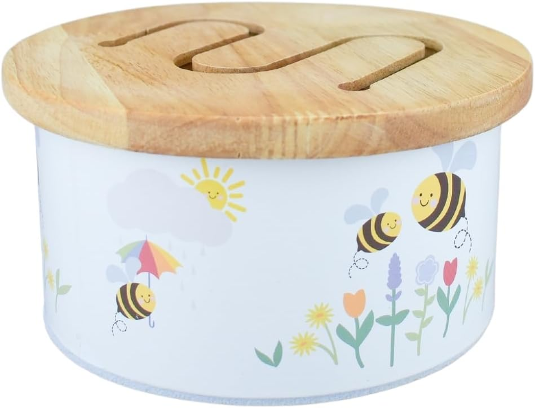 Koala Dream - Buzzy Days BEE Wooden Drum-Musical Instrument for Kids/Toddlers image number 4