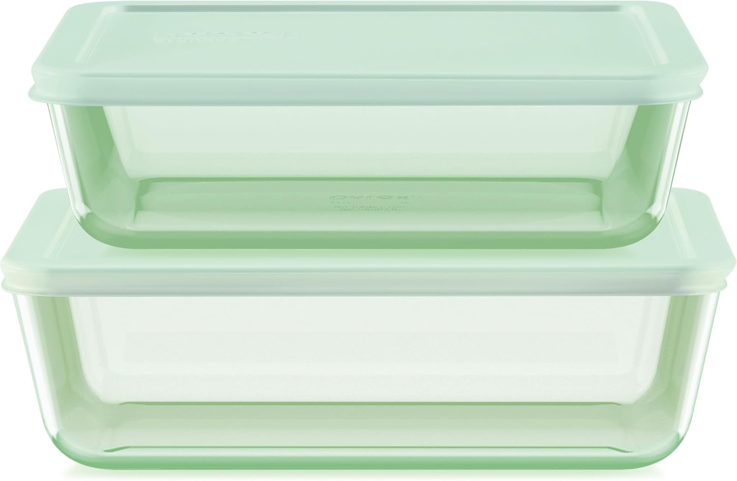 Pyrex Tinted Medium round Food Storage Container Set (6-PC) - Small/Medium Sizes with Snug Fit Non-Toxic Plastic Bpa-Free Lids - Freezer, Dishwasher, Microwave Safe - 2, 4 & 7 Cup Capacity image number 2