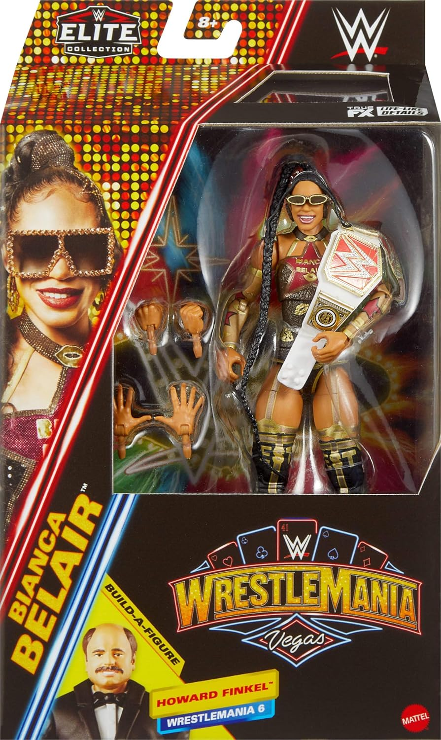 WWE Mattel Wrestlemania Elite Collection Bianca Belair Action Figure image number 5
