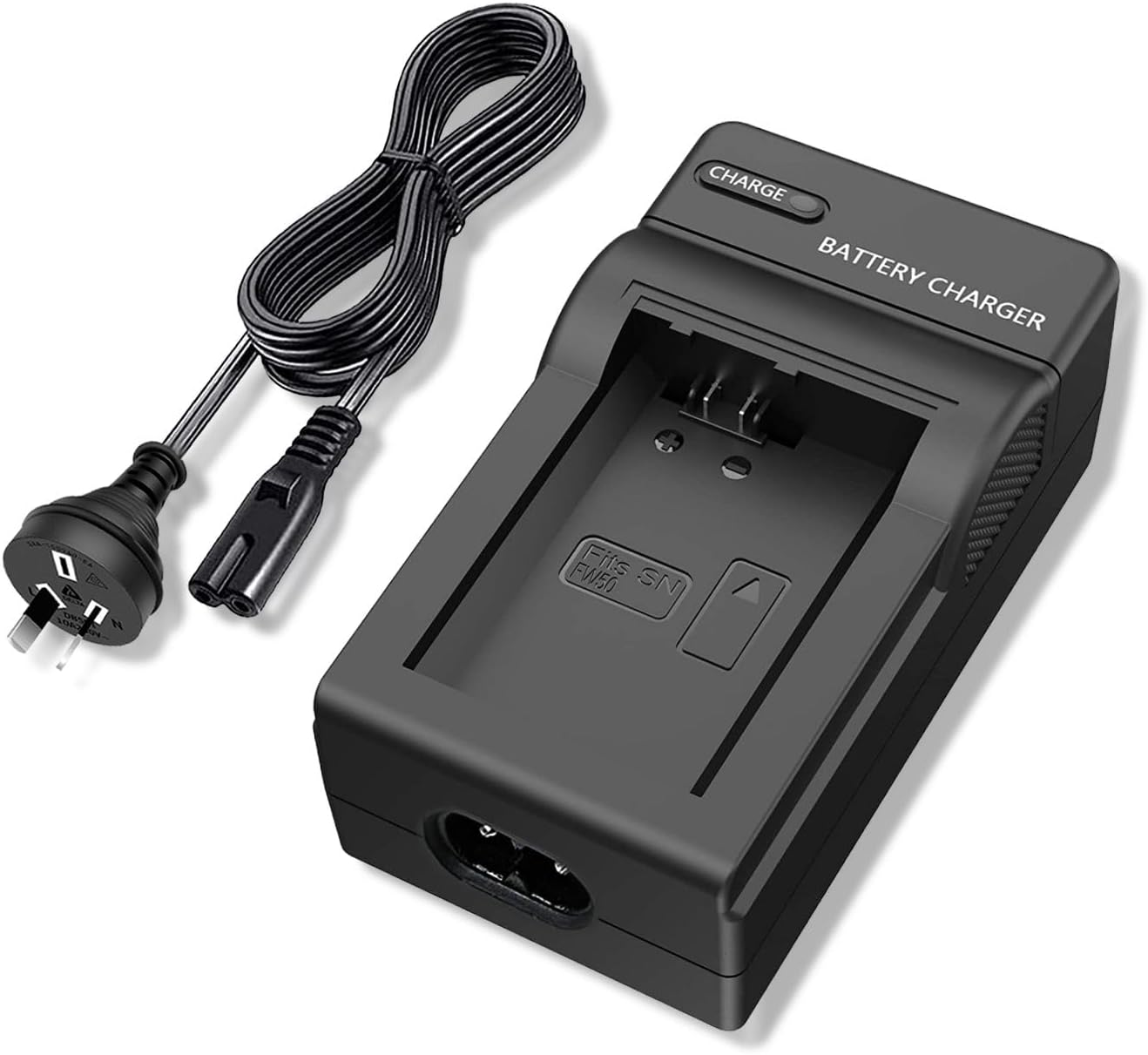 NP-FW50 Battery Charger Set Compatible with Sony Alpha A6500 A6400 A6300 A6000 A7, A7II, A7R, A7RII, A7S, A7SII, A7S2 NEX-3/5/7 Series Camera image number 2