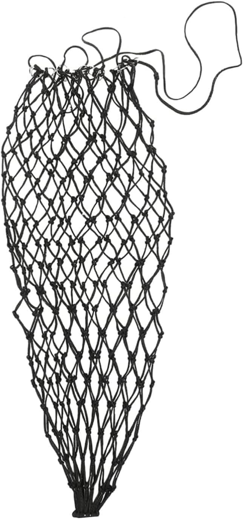 Coehaopike Hay Bags Hanging Horse Feeder Horse Straw Pouch Horse Bag Net Slow Feeding Feeder Horse Feeding Bag Woven Storage Pouch Horse Food Bag Small Bags Hanging Horse Pouch Hanging Feeder image number 6