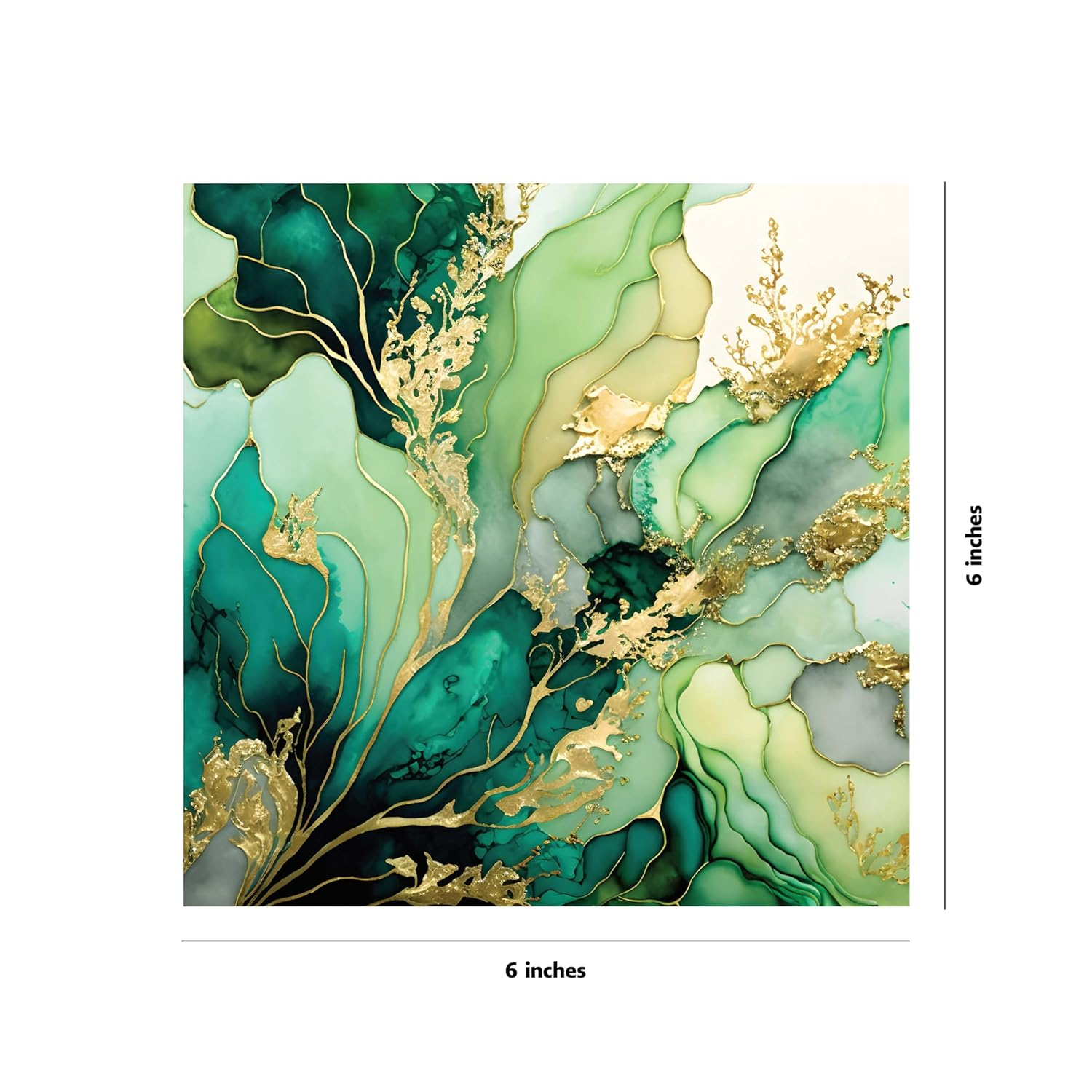 Origami Paper 200 Sheets Alcohol Ink Patterns 6" (15 Cm): Tuttle Origami Paper: Double-Sided Origami Sheets Printed with 12 Designs (Instructions for 5 Projects Included) image number 3