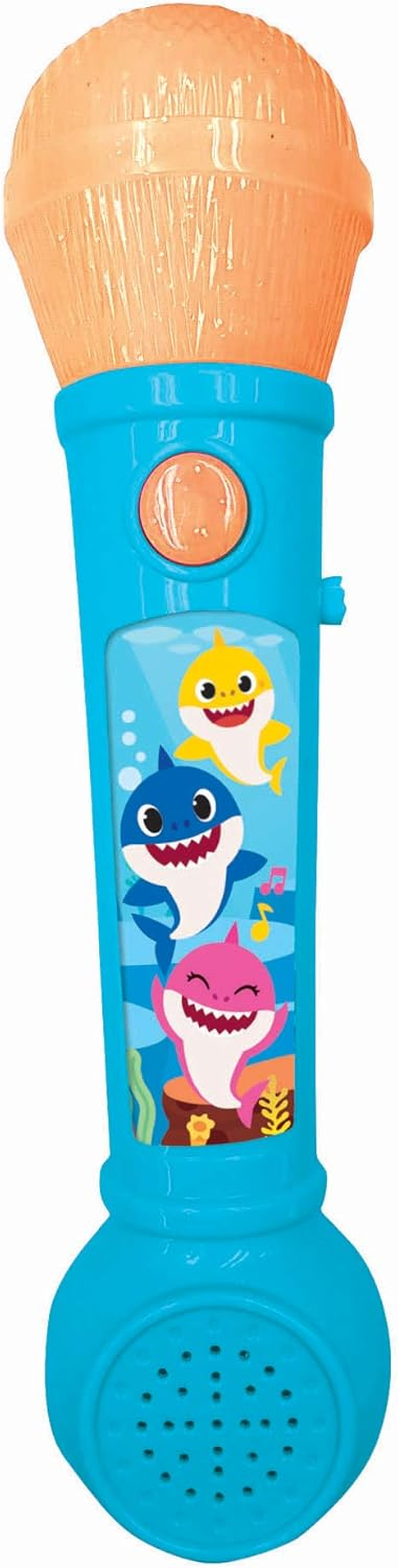 Lexibook Baby Shark Lighting Microphone with Melodies and Sound Effects