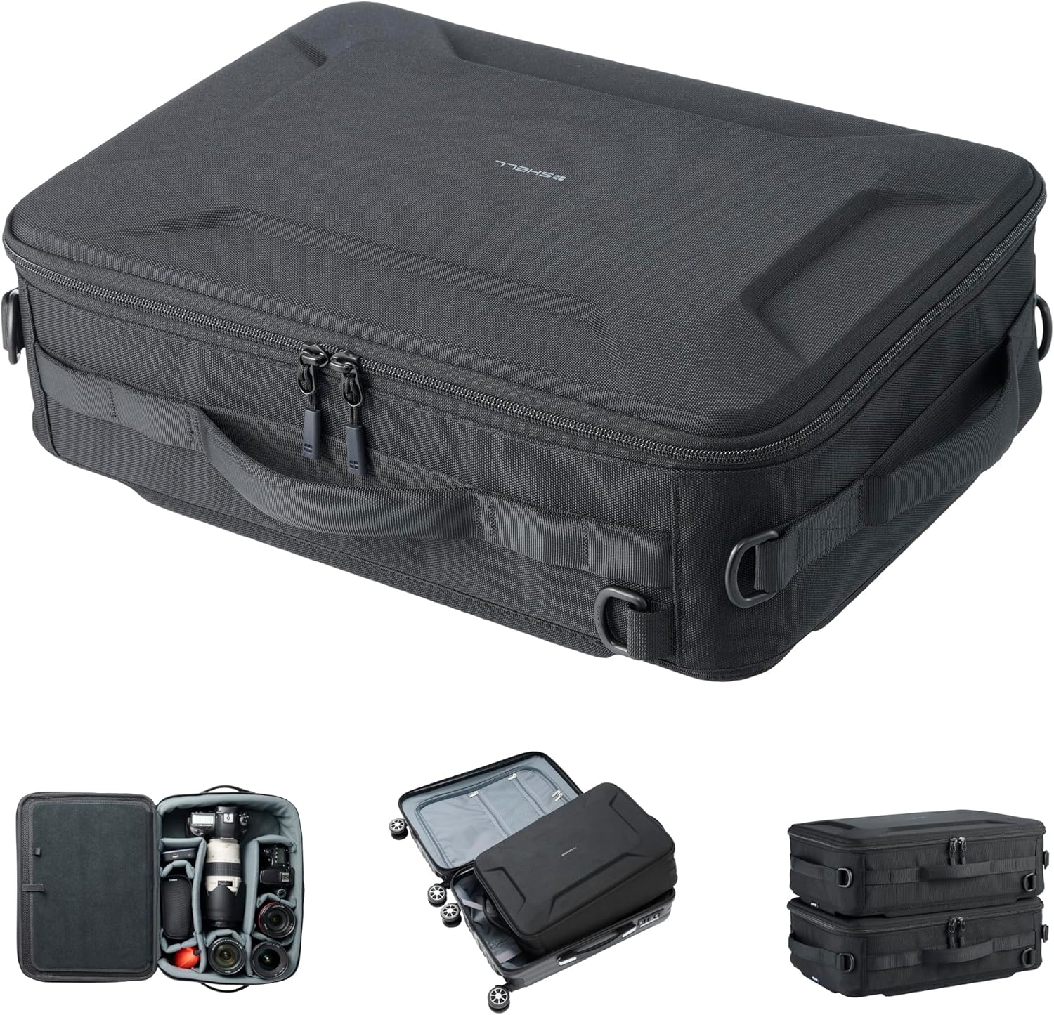 HAKUBA Semi-Hard Inner Case, plus Shell, Multi-Container, AZ