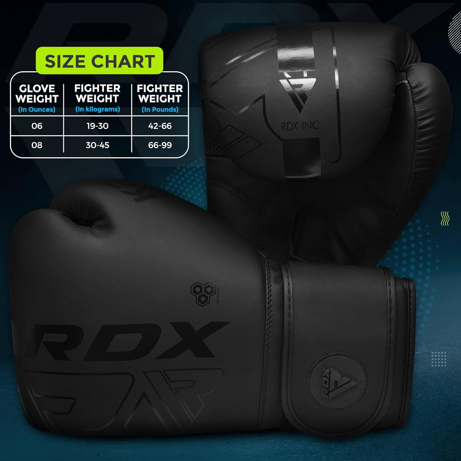 RDX Kids Boxing Gloves Sparring and Muay Thai Maya Hide Leather, Kara Patent Pending Junior Training Mitt for Kickboxing, Punch Bag, Focus Pads, MMA, Thai Pad, Double End Ball Punching Fight Gloves image number 5