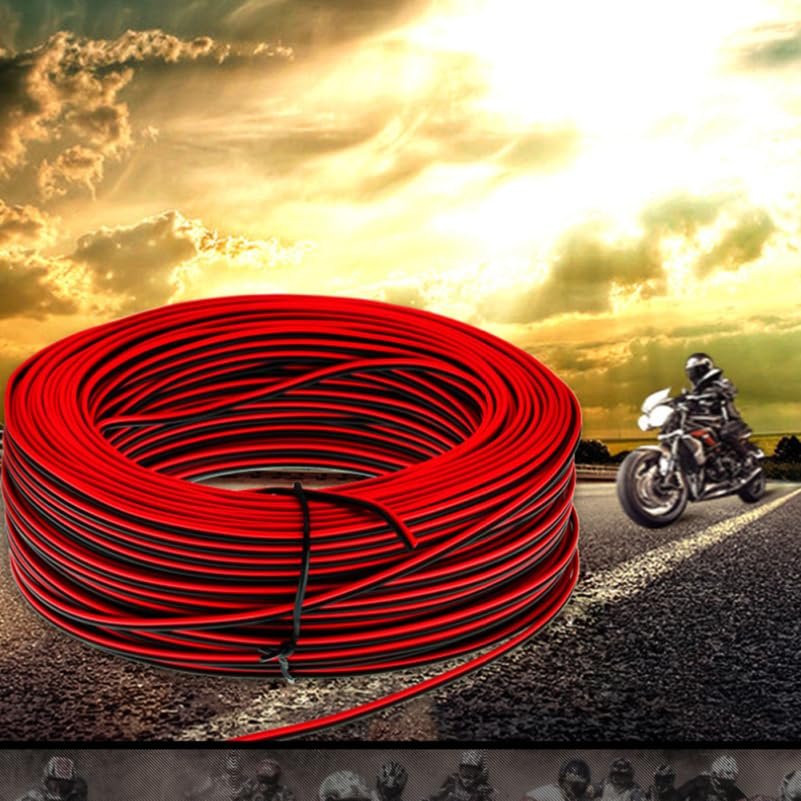 SOLUSTRE Copper Wire 1.5Sqmm Electrocar Wire Push Scooter Wire 10M LED Extended Wire Safe PVC Material image number 4