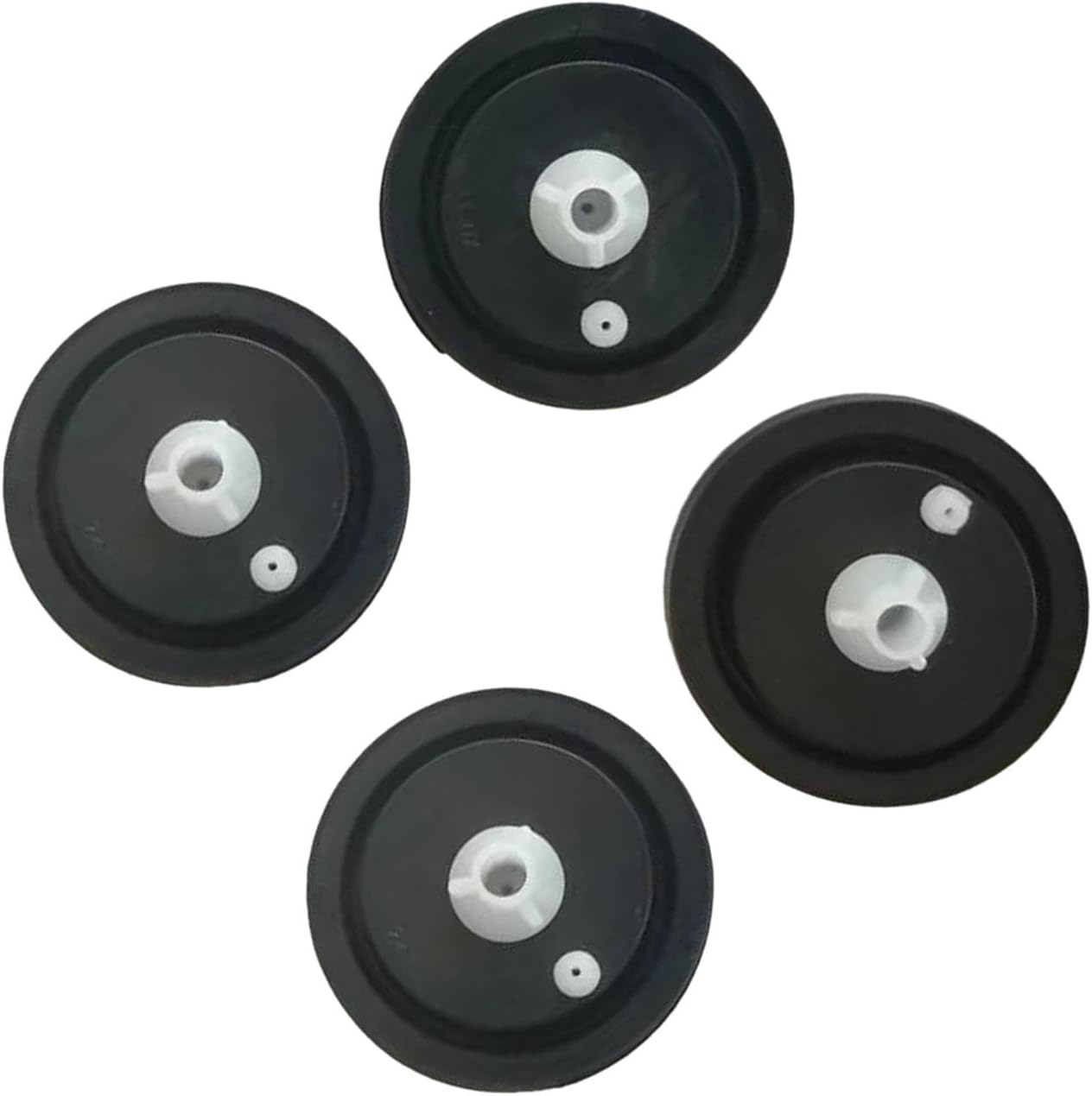 4 Pieces Diaphragm Washer, Sealing Sheet Fittings, Solenoid Valve Water Inlet Seal Ring Gasket for Washing Machine, Water Supply Error Repair image number 5