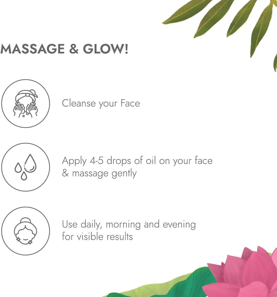 Kapiva Kumkumadi Glow Face Oil (30 Ml), for Glowing Skin, Helps Reduce Dark Spots & Pigmentation, Kumkumadi Tailam image number 1