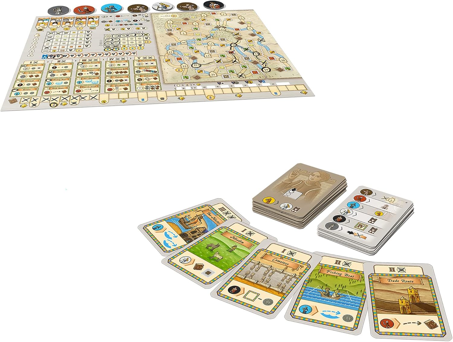 Joan of Arc - Orleans Draw and Write - Board Game image number 4