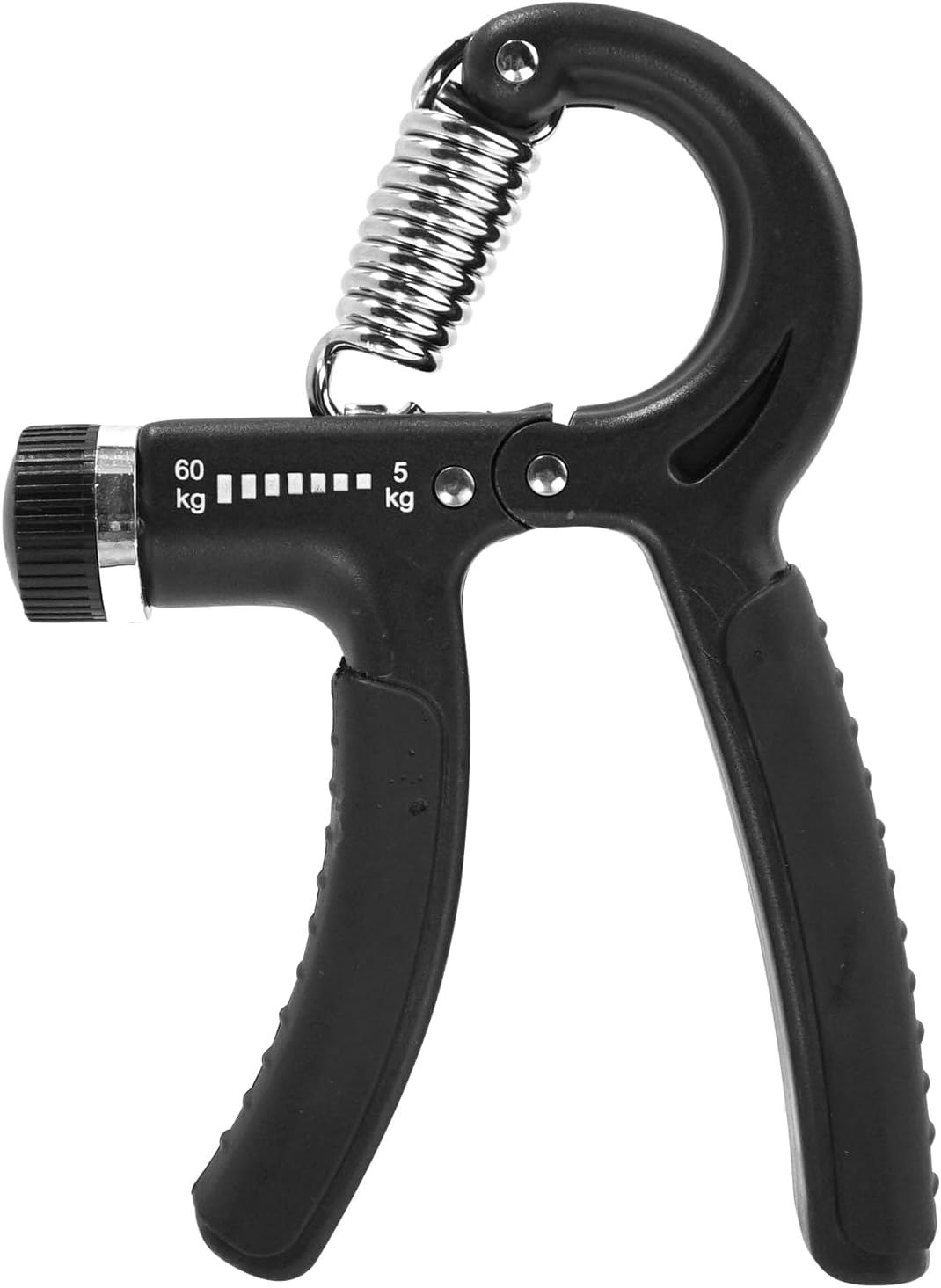 AIAOO Adjustable Grip Strength Trainer, Hand Strengthener with 11-132 Lbs Resistance, Forearm Trainer for Muscle Building Injury Recovery, Portable Hand Exerciser (Black) image number 4