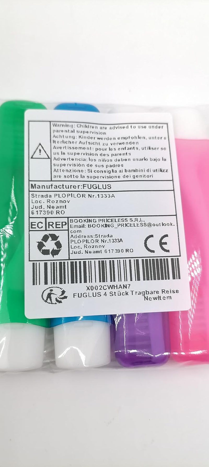 Pack of 4 Portable Travel Toothbrushes, Foldable Soft Toothbrush, Portable Travel Manual Toothbrushes for Adults, for Camping, School, Business Travel, Hiking image number 4