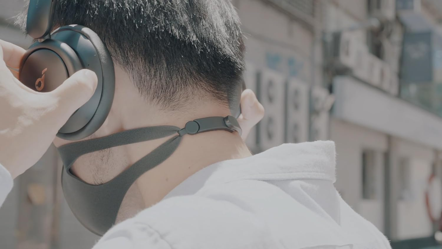 Adjustable Mask Clips Magnetic Mask Strap (Green) image number 5