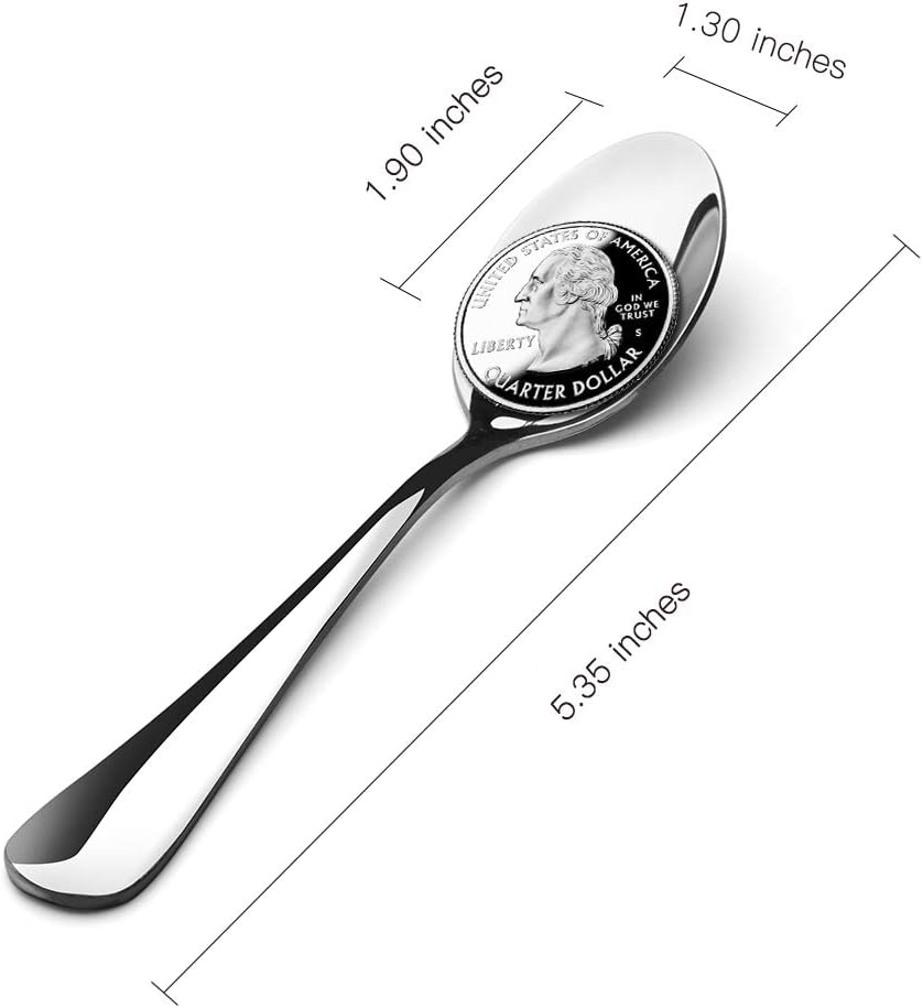 Snamonkia Small Appetizer Forks and Demitasse Spoons Stainless Steel Set of 12, 5.4 Inches, Salad Dessert Coffee Cocktail Espresso Flatware, 6+6 image number 5