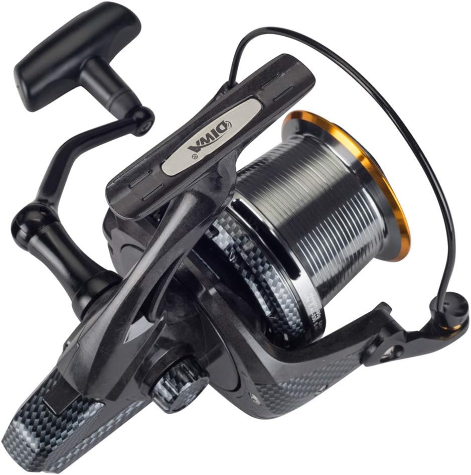 Diwa Fishing Reels Spinning 8000 10000 14000 Series Spool Freshwater Saltwater Big-Game Surf Fishing 12+1 Stainless BB 70 LBS Max Drag Carbon Fiber Ultra Smooth Powerful Oversize Gear image number 6