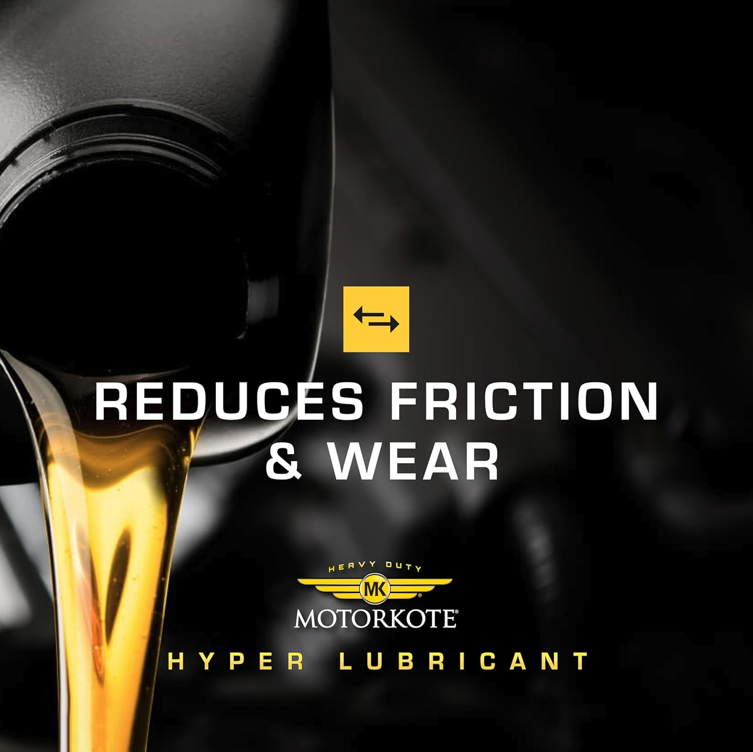 Motorkote MK-HL32-06 Heavy Duty Hyper Lubricant Engine Treatment, 32-Ounce, Single, Black - 32-Ounce, 6-Pack image number 5