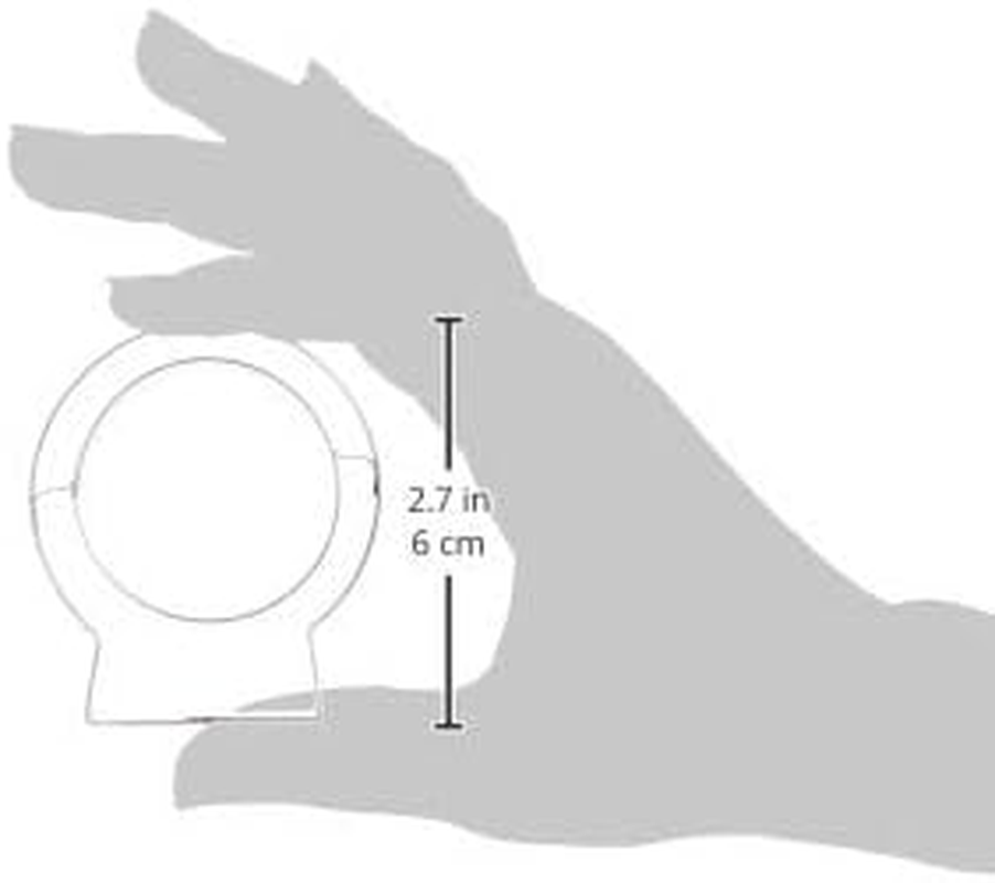 Cotta 91941 Christmas Cookie Mold, Snow Globe, Silver, W 2.2 X L 2.6 X H 0.8 Inches (5.6 X 6.5 X 2 Cm)