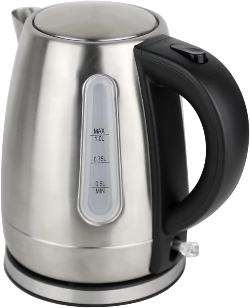 Dolphy 1.0L Electric Kettle &ndash; Stainless Steel, Fast Boil, Auto Shut-Off & Overheat Protection &ndash; Compact Hot Water Boiler for Tea & Coffee &ndash; Black &ndash; 2200W image number 4