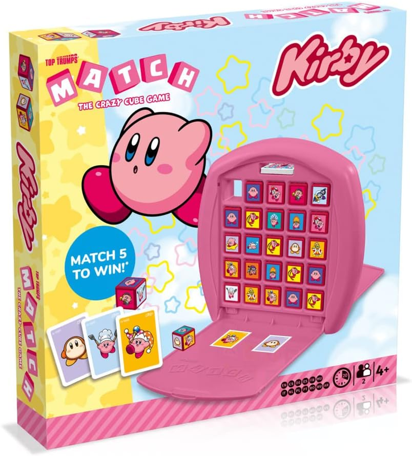 Kirby - Top Trumps Match: the Crazy Cube Game! - Family Game, Fun, Educational, Matching image number 1