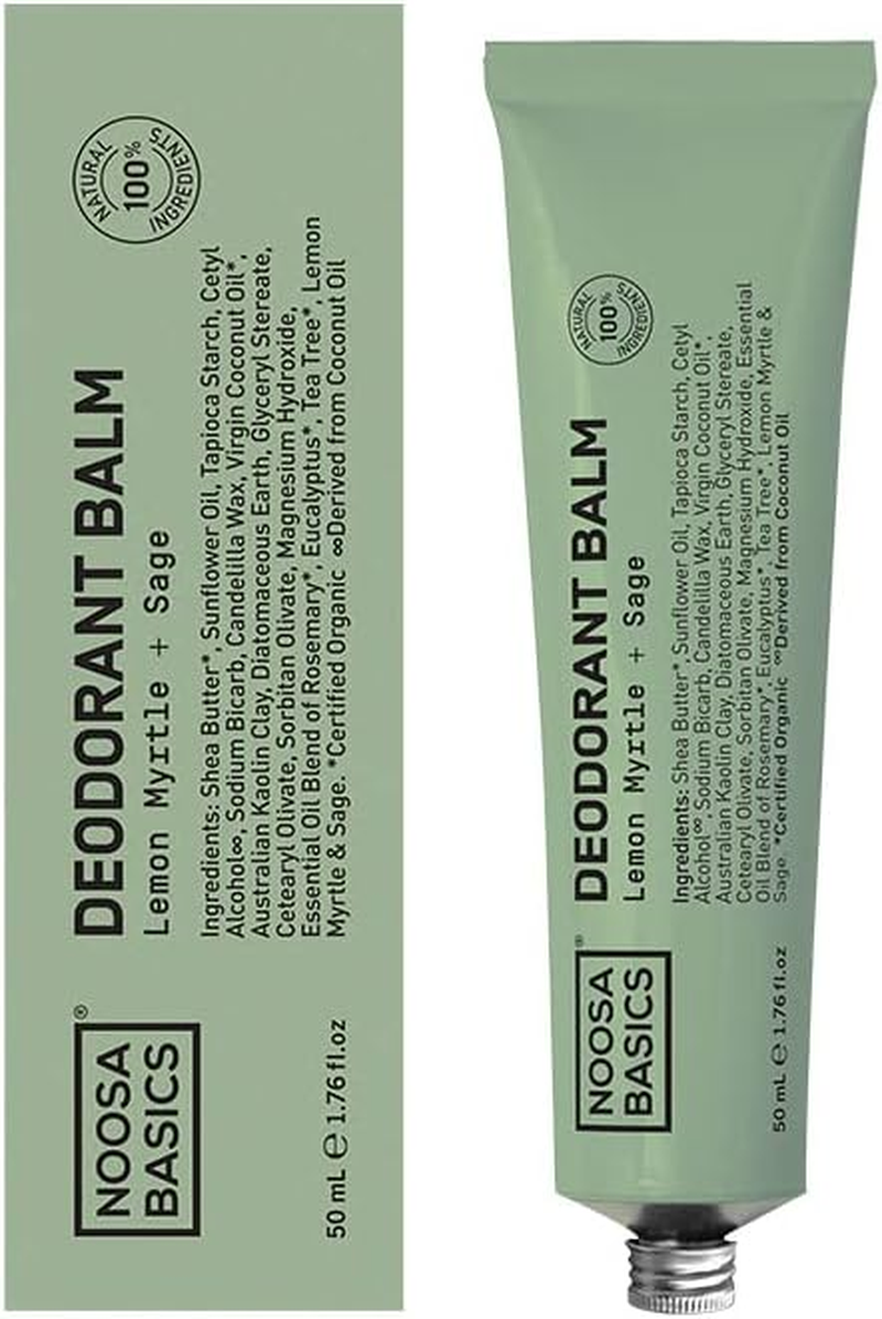 Noosa Basics Deodorant Balm Lemon Myrtle - White Sage 50Ml