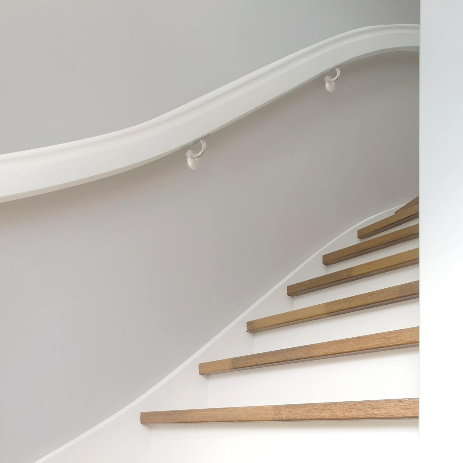 Design House 182030 Jumbo Handrail Bracket Satin Nickel 5-Pack image number 6