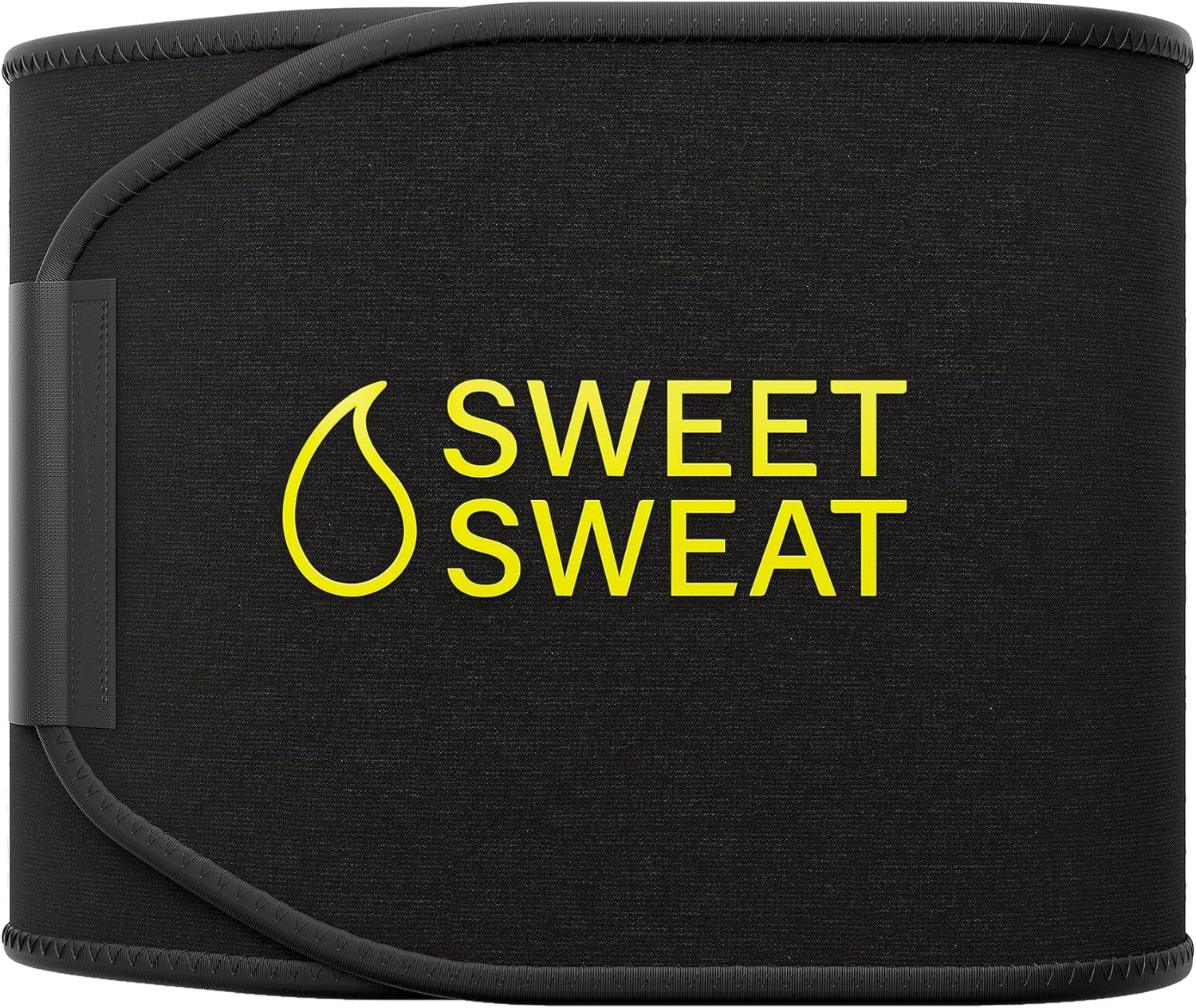 Sports Research - Sweet Sweat Waist Trimmer - Yellow - Large