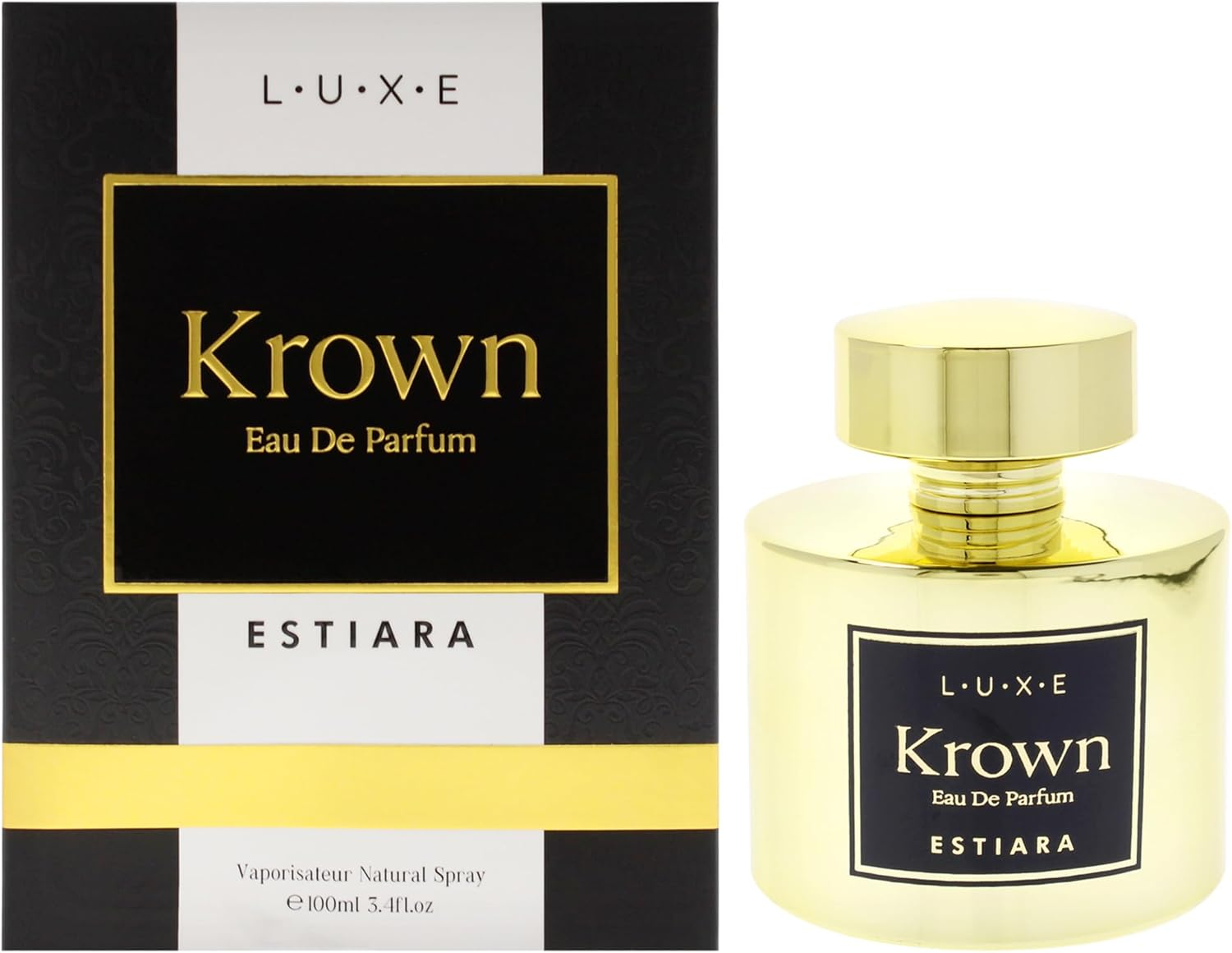 Luxe Krown by Estiara for Women - 3.4 Oz EDP Spray image number 4