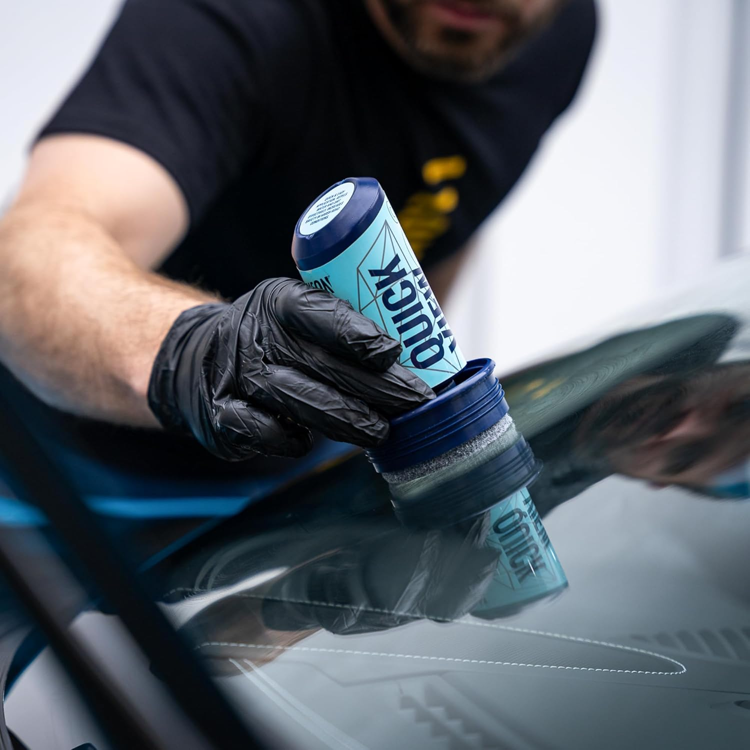 GYEON Quartz Quickview - Easy-To-Use Ceramic Coating for Glass - Extremely Hydrophobic - Professional Grade Ceramic Coating - Applies in Seconds - Perfect Addition to Your Car Detailing Kit image number 1