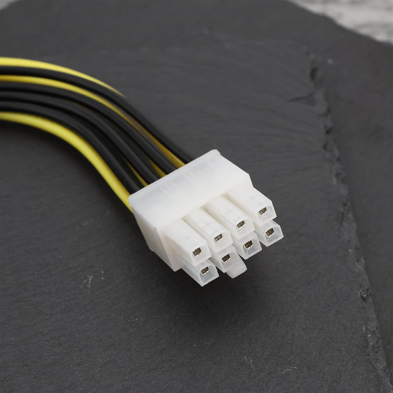 Car 8-Pin Speaker Wire Harness High Level Input Plug Compatible with Alpine Amplifier MRV V12 V-Power Flex (20Cm) image number 3