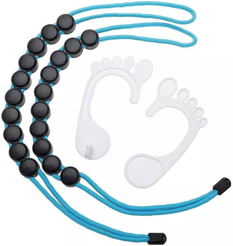 Sock Laundry Tool & Storage Hanger Rope Storage Hangers Closet Organizer Laundry Helper, Durable ABS Laundry Tool, Ideal for Home and Travel image number 6