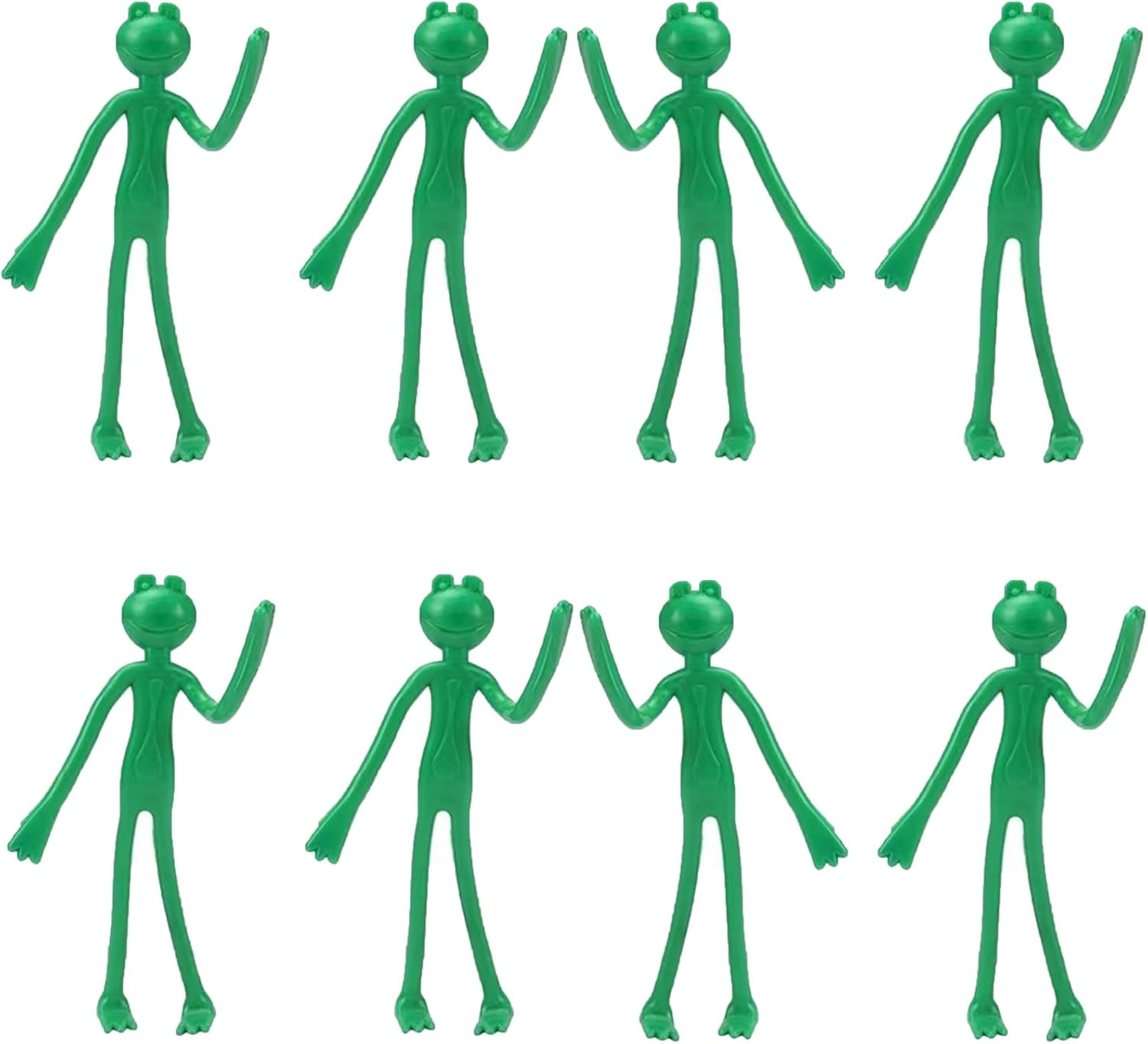 8Pcs Frog Garden Cable Ties, Tree Decorative Ties, Plant Ties for Climbing Plants, Green Twist Ties, Gardening Gifts, Garden Gifts, Frog Gift, Garden Ties for Plants Support Gardening Supplies image number 3