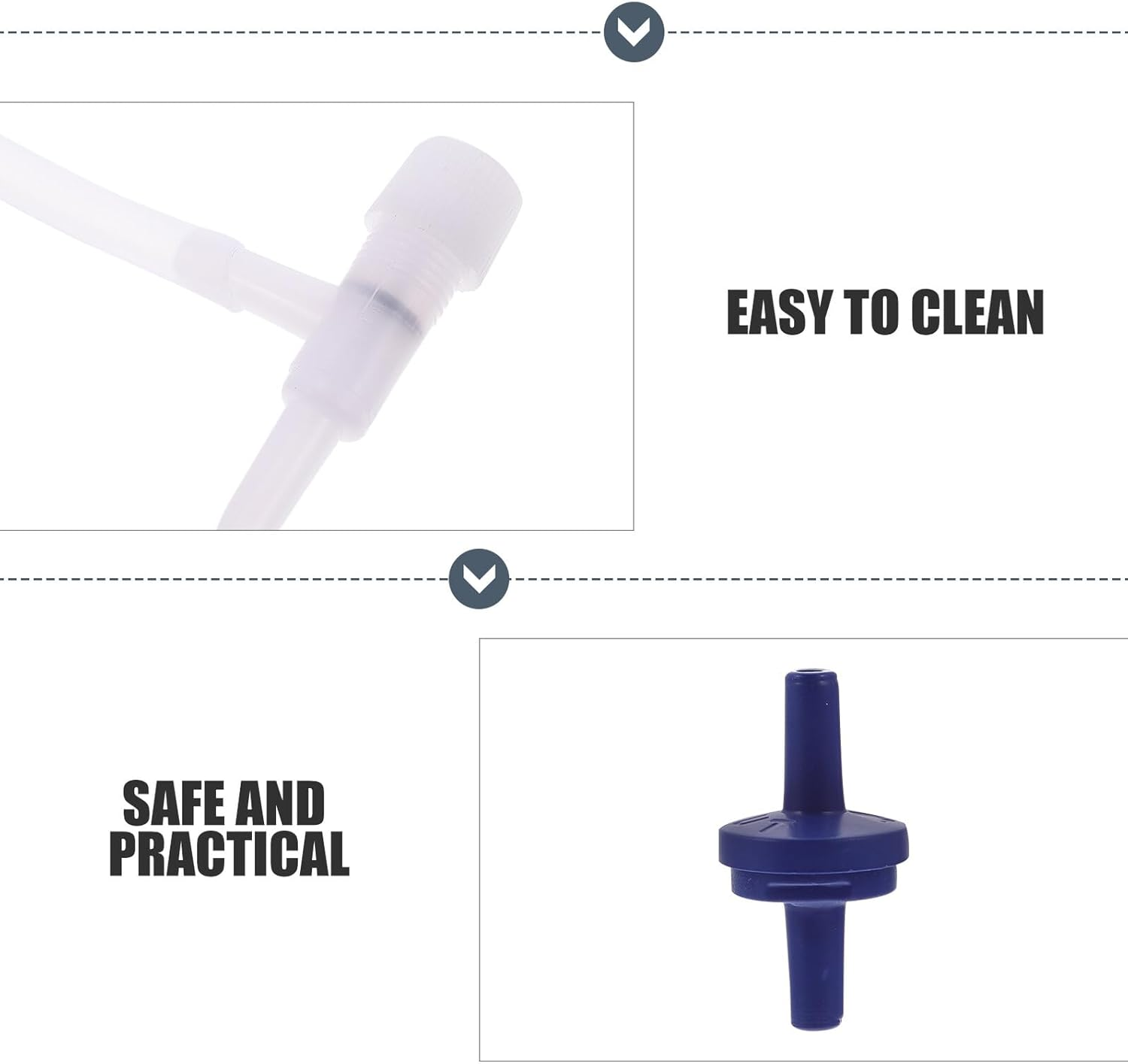 Ibasenice Brine Shrimp Hatchery Kit 25Pcs DIY 5-Set Artemia Eggs Incubator Fish Tank Shrimp Hatchery Tool Aquarium Breeding for Aquatic Pets image number 2