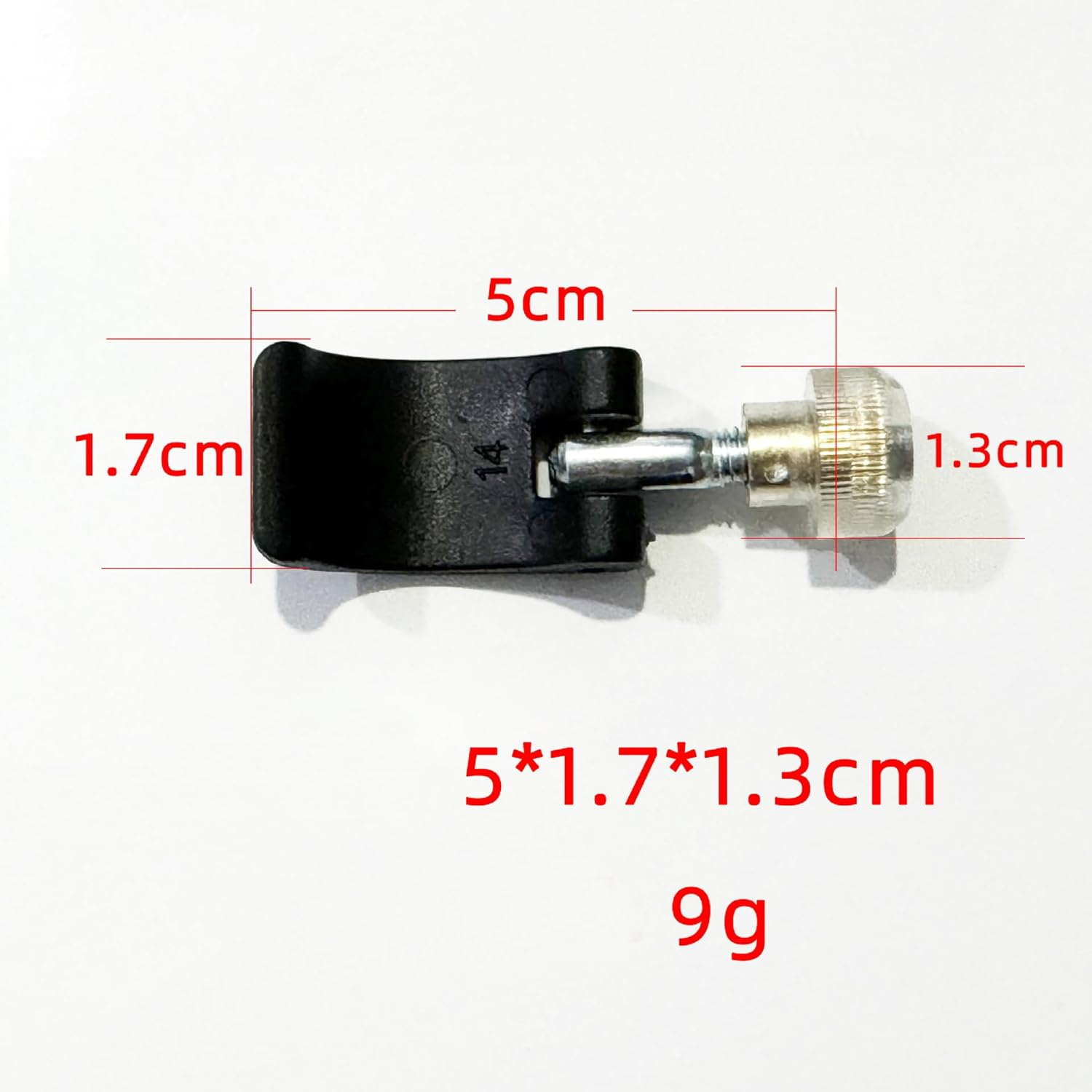 Dracra 6 Pack Trikking Poles Clamp Replacement External Quick Flip Lock Fastener Buckle Clip with Nut Screws for Hiking Pole Walking Stick Camping Mountaining Backpacking Outdoor Repair Spare Parts image number 2