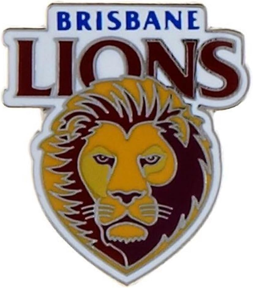 Brisbane Lions AFL Footy Logo Metal Pin Badge
