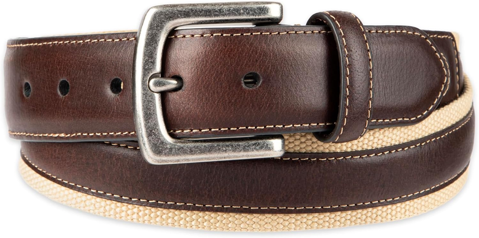 Levi'S Men'S Comfort Stretch Casual Fabric Belt image number 5