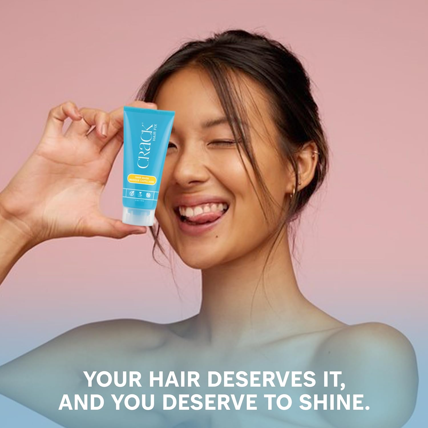 Crack HAIR FIX - Influx Restorative Hair Mask (6 Oz) image number 6