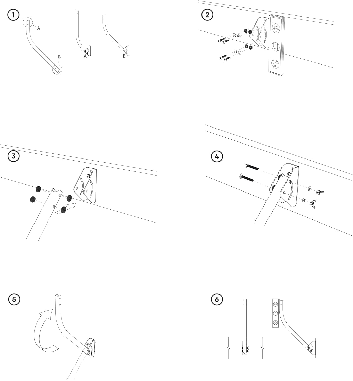 Tempest Universal Mount- Adjustable Outdoor Weather Station Mounting Kit - Easy Installation, Solid Structure, Weather Proof image number 6