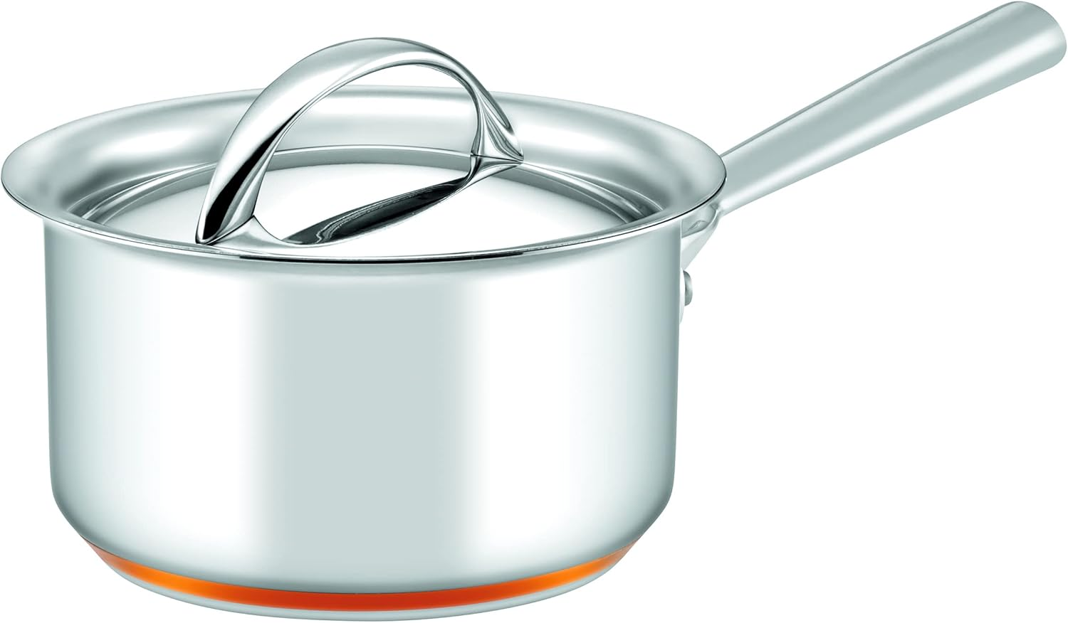 Essteele per Vita 3-Piece Saucepan Set - Stainless Steel with Copper Base, Induction Compatible, Dishwasher & Oven Safe, Italian Made, Includes 14Cm, 16Cm & 18Cm Pans image number 6