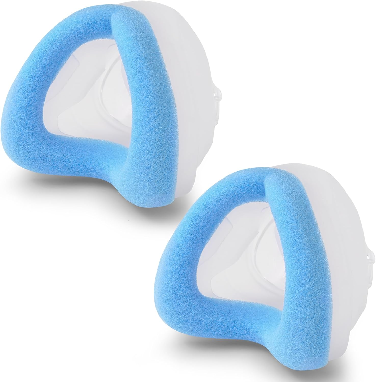 2 PCS Replacement Nasal Cushion (M) Compatible with Airtouch N20 & Airfit N20, Upgraded Blue Memory Foam for Soft Fit & Comfort, Great Value CPAP Nasal Pillow for N20 Supplied by Airsmart, Medium