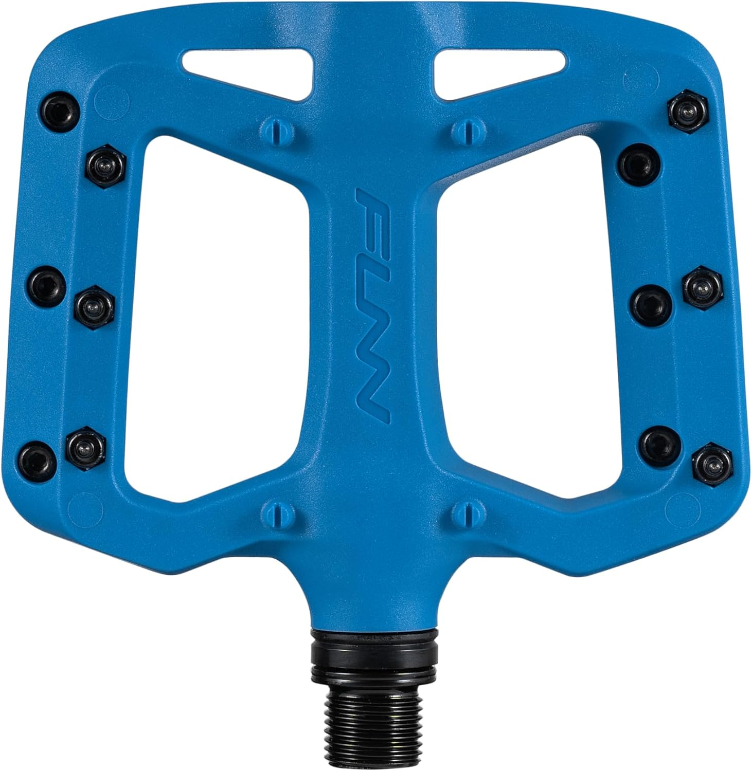 Funn Taipan S Glass Fiber Reinforced Thermoplastic Bike Pedals with 9/16-Inch Crmo Axles and Shin-Friendly Pins for Mtb/Bmx/Urban/Gravel Riding