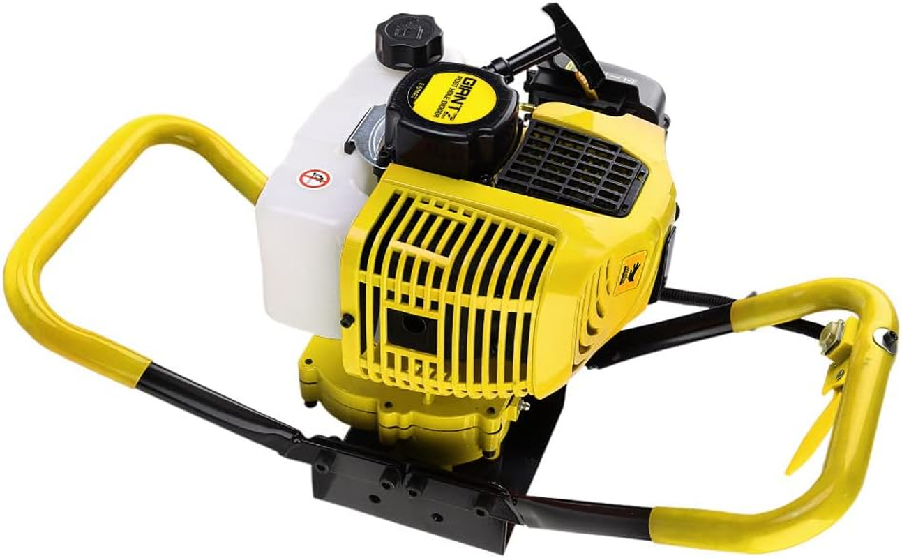 Giantz Post Hole Digger 92Cc Electric Garden Auger Ground Drill Bit Power Tools Hand Tool Gardening Accessorries Gifts for Seedlings, Flowers Fence Extension,(Motor Only) with Anti-Vibration Handle