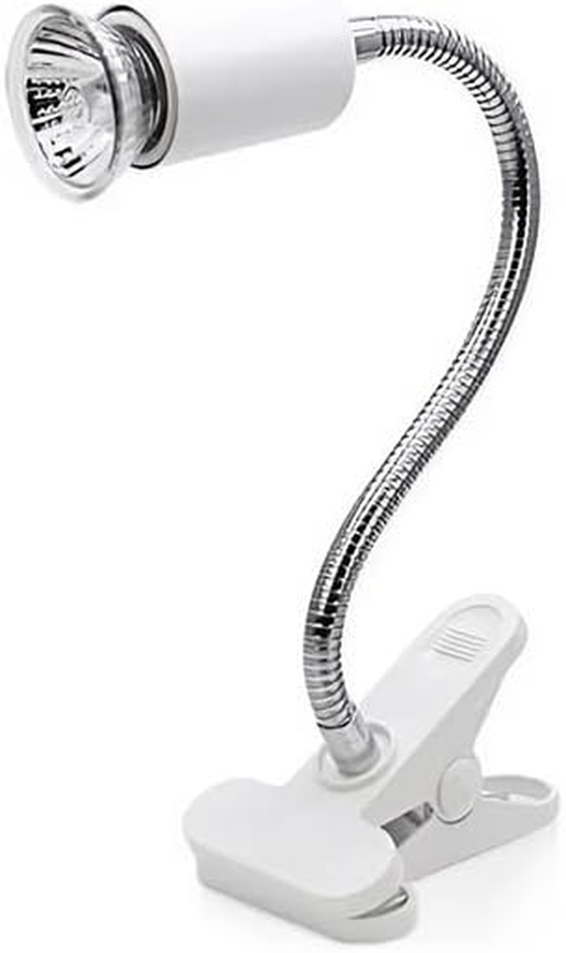 E27 Reptile Habitat Heating Lamp with UVB + UVA Rays: Essential for Turtles, Lizards & Other Pets - Ceramic Clip Holder, Adjustable Angles, AU Plug &ndash; Promotes Healthy Thermoregulation and Basking