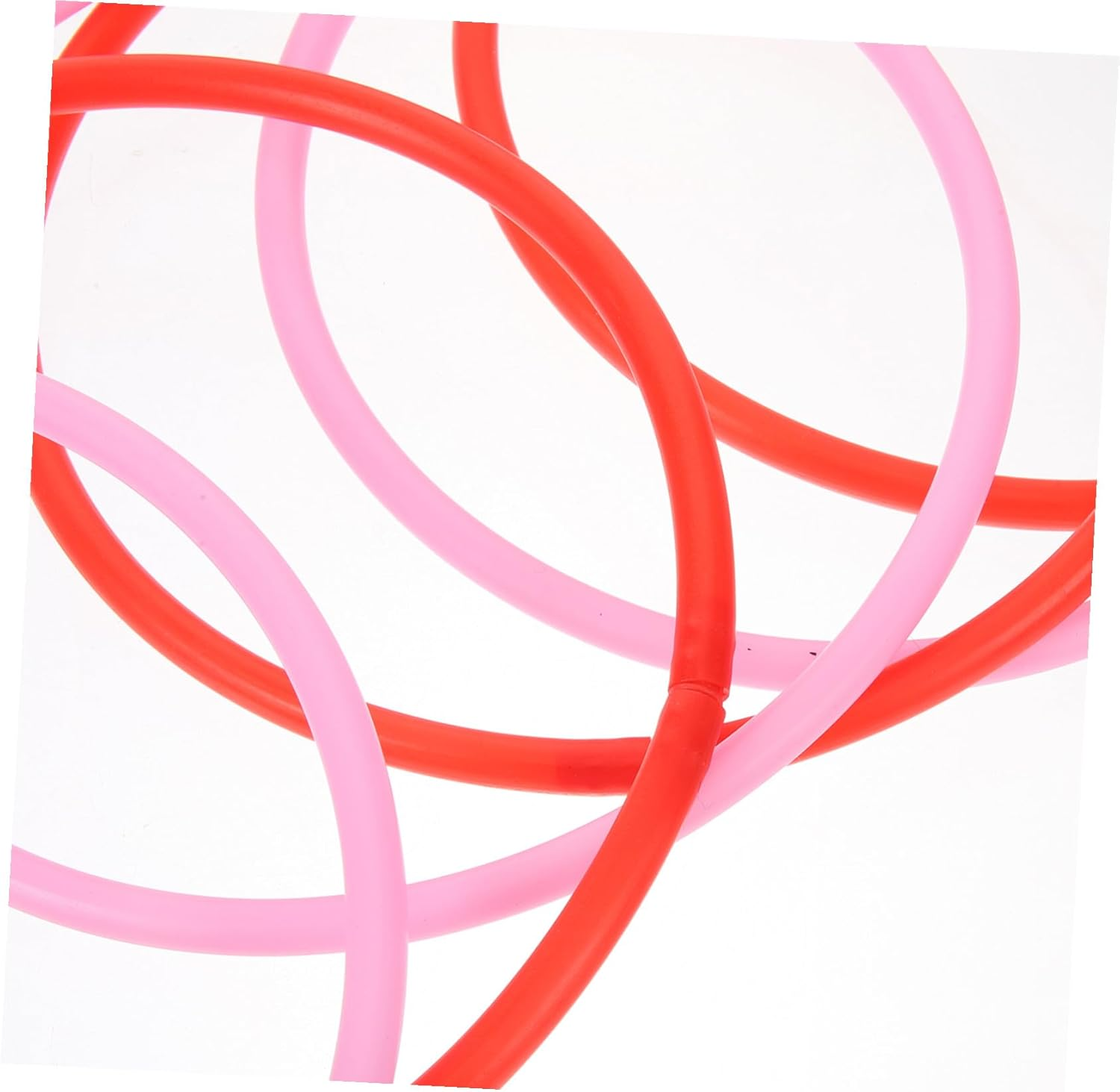 Alasum 6Pcs Floating Duckweed Rings Fish Feeding Circles Reusable Aquarium Floating Plant Intercepting Isolation Rings 16Cm for Fish Tank Breeding and Freshwater Aquatic Pets