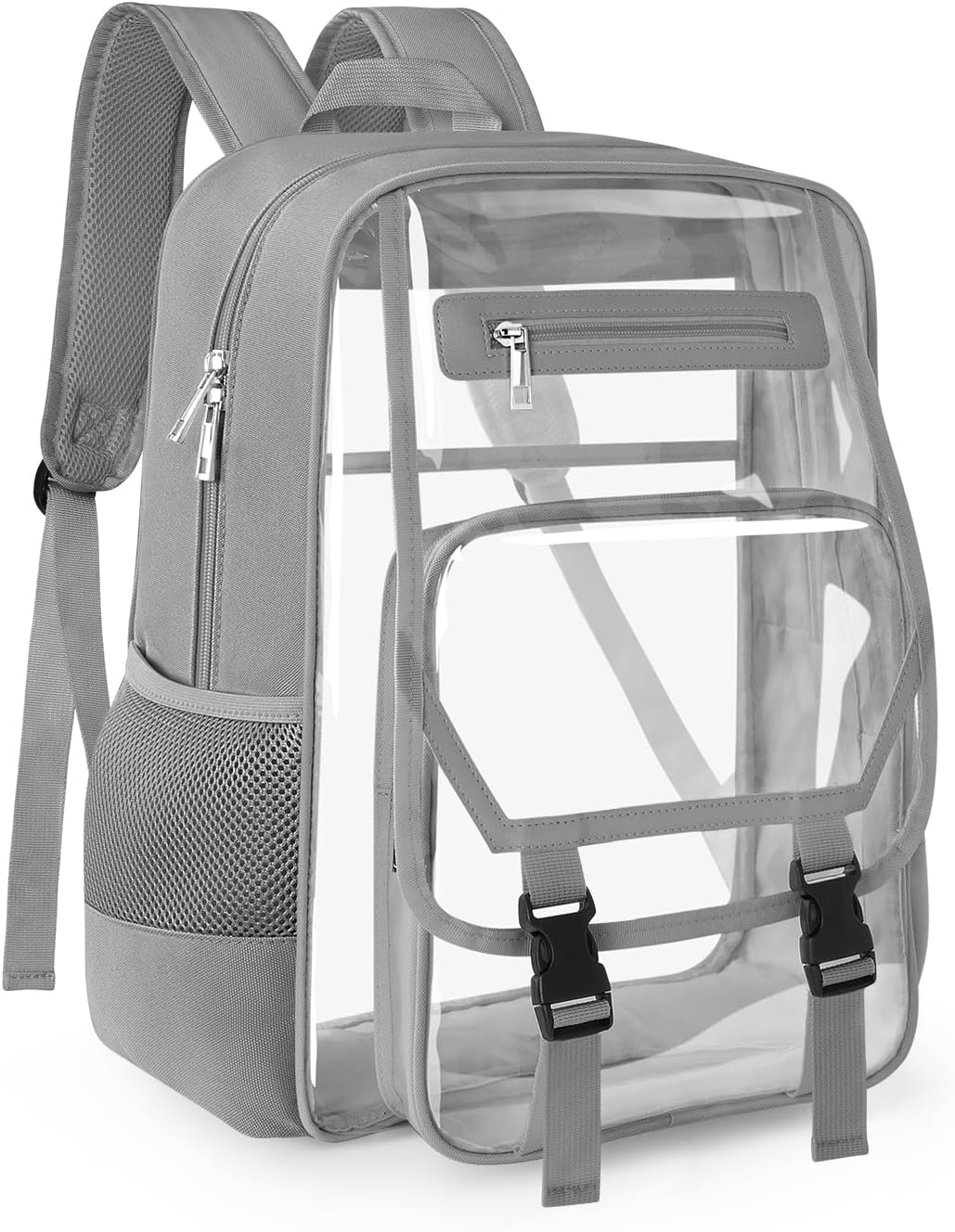 Soimeat Clear Backpack Heavy Duty Clear Bookbag image number 6