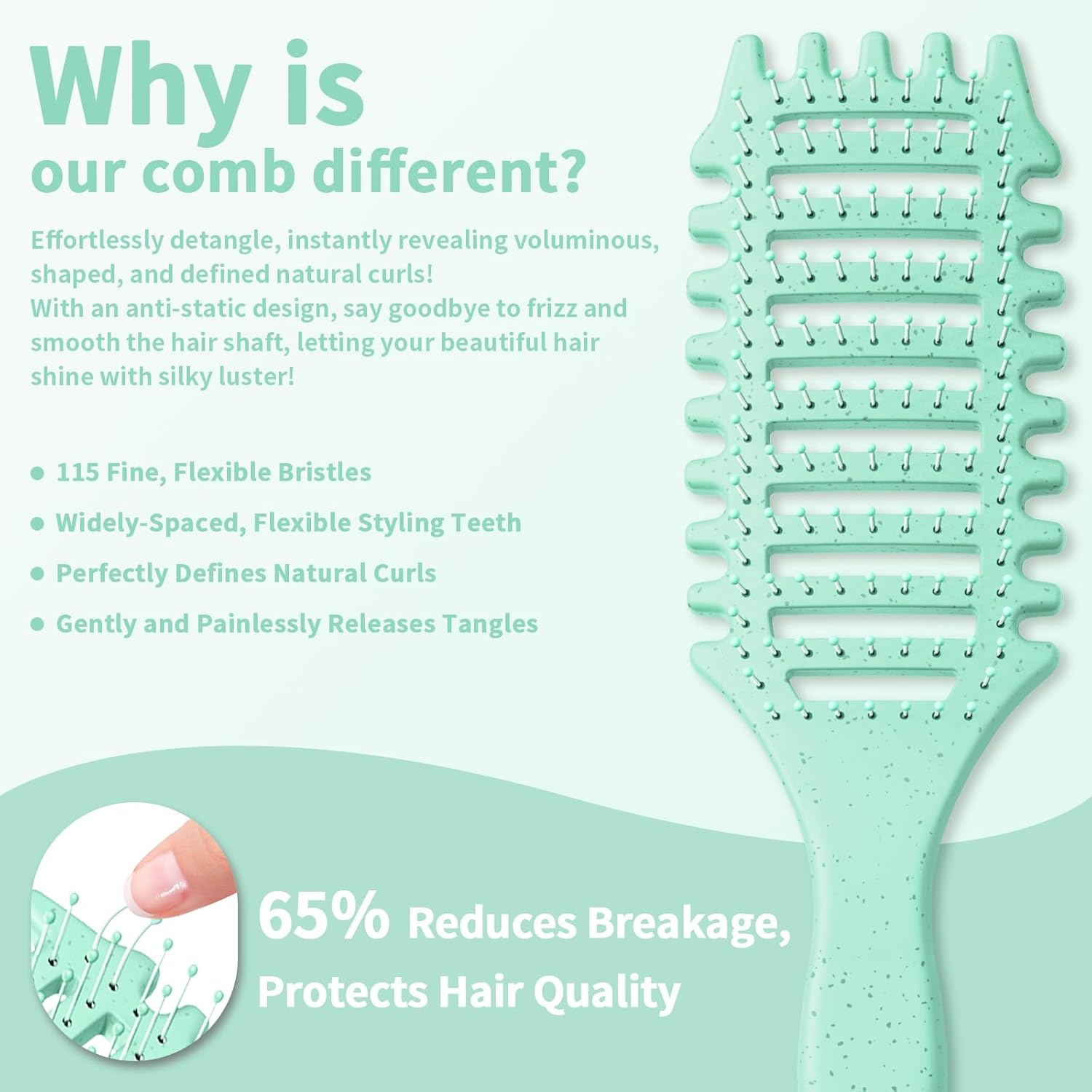 Curly Hair Brush image number 4