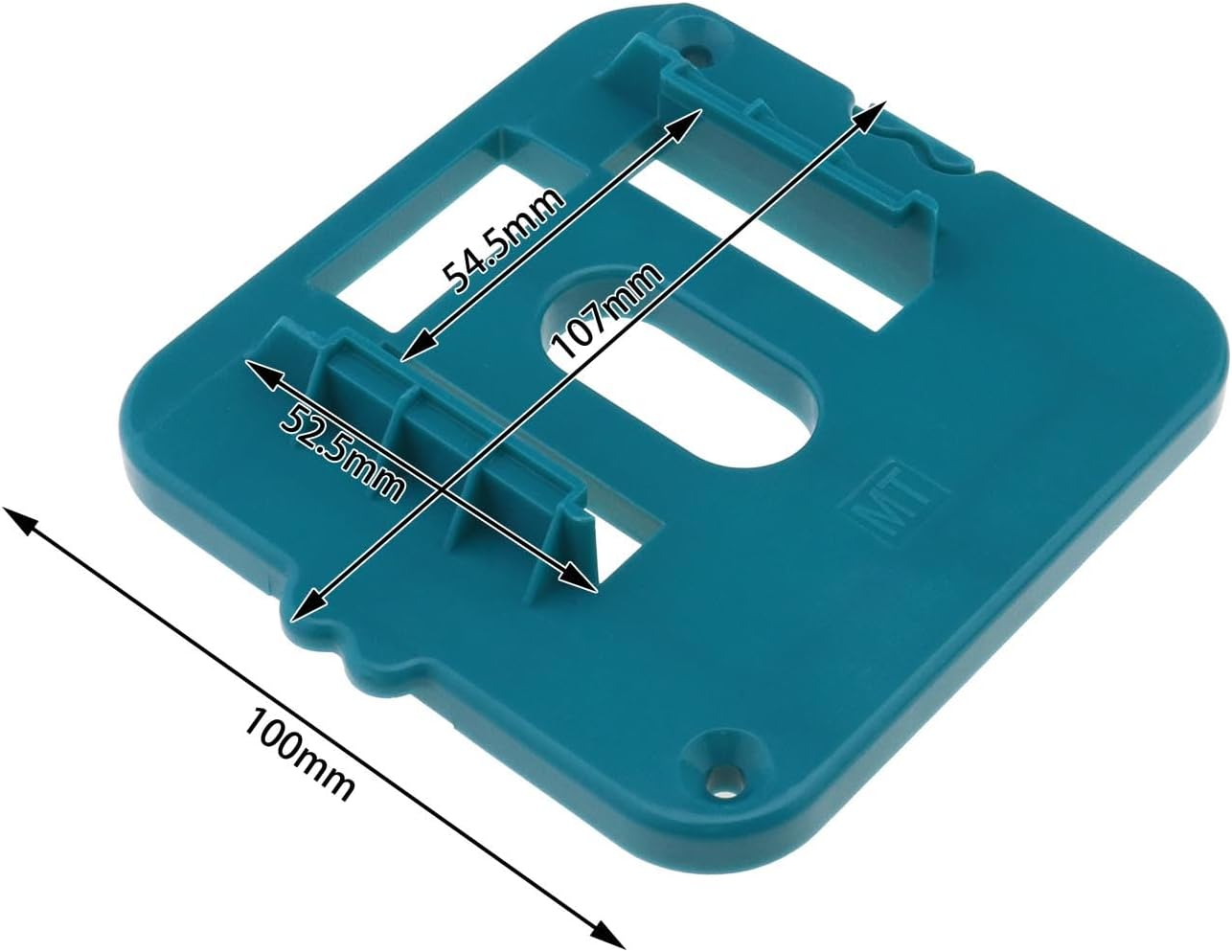 Emagtech 6PCS Battery Holder Compatible with Makita 18V BL1860 BL1850 BL1840 BL1830 Battery Mounts Dock Holder Base with 12PCS Fixing Screws image number 5