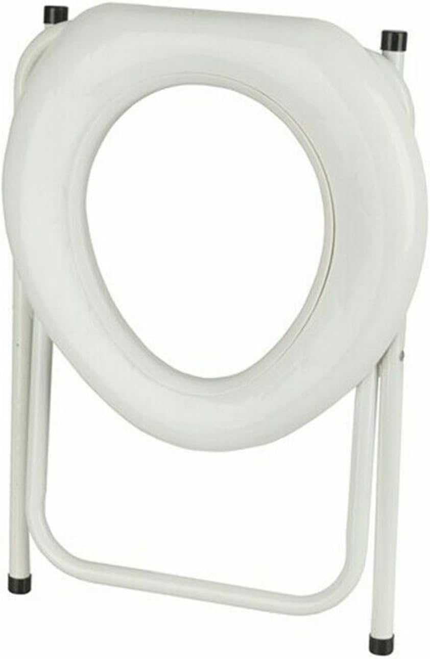 Leona Co Portable Camping Toilets for Adults, Folding Outdoor Travel Camp Toilet Seat for Caravan Hiking and Boating W/6 Replacement Bags image number 3