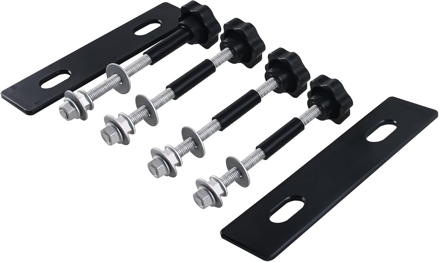 CNCYEAH Mounting Pin Set Mounting Pins Kits for Recovery Tracks Adjustable Support Brackets for Mount Board Traction on the Roof Rack and Bars of Off-Road Car, Automotive, SUV, Truck image number 6